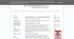 Desktop Screenshot of konkurrentanalys.eu